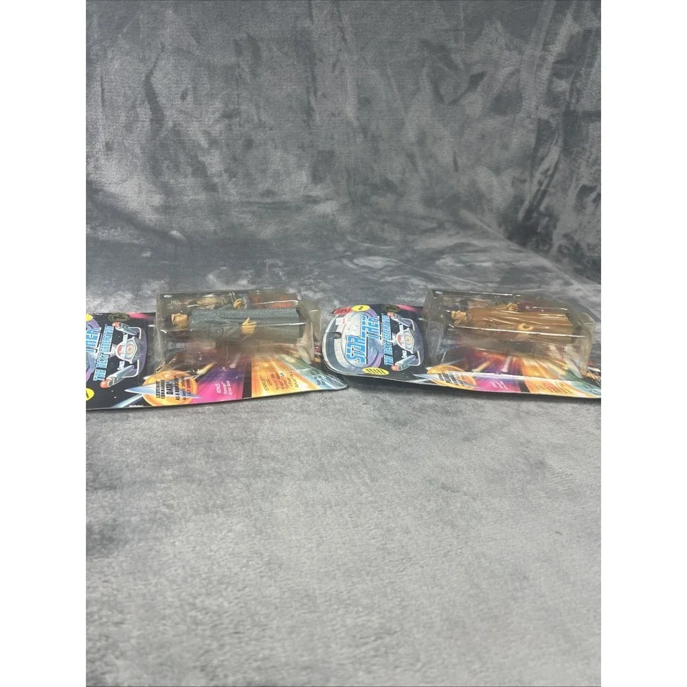 Vintage Star Trek DS9 Picard Data Sisko Deanna Lot Of 4 Action Figure Playmates